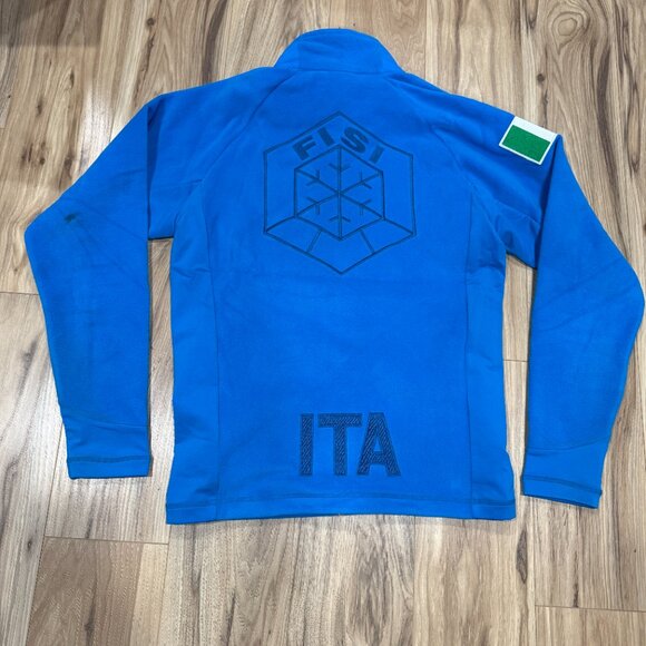 KAPPA Brilliant Navy Men’s Ski Fleece Jacket – Italian National Team (FISI) Gear - Picture 5 of 9